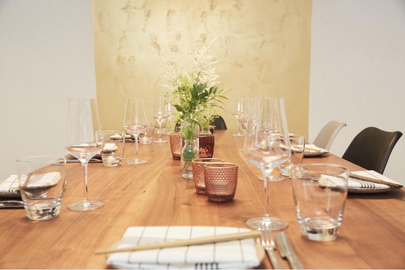 Gedeckte Tafel